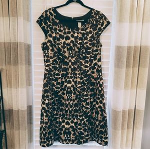 Animal print dress
